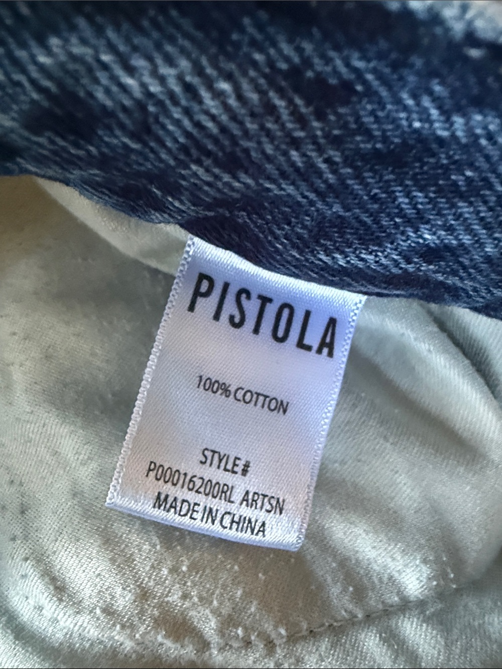 Pistola Denim Jeans – Medium Wash Straight Leg Relaxed Fit - Picture 3 of 8